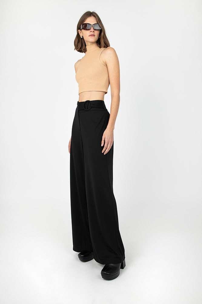 Palazzo new arrivals con cinturon
