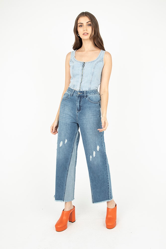 CORSET DENIM