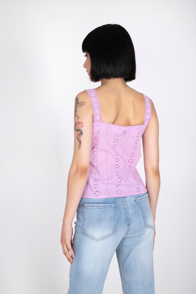 BLUSA LISA BOTONES