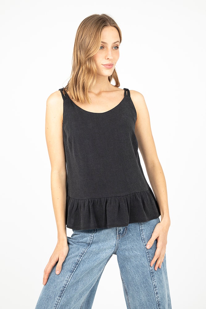 BLUSA LYOCELL TRENZA EN TIRANTES
