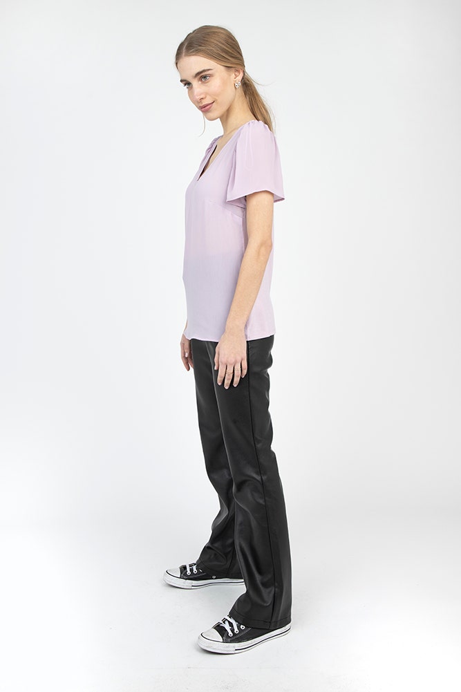 POLERA LISA DOBLE TELA