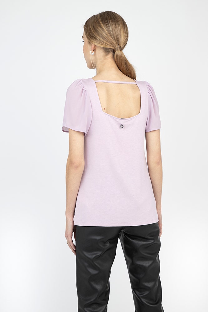 POLERA LISA DOBLE TELA