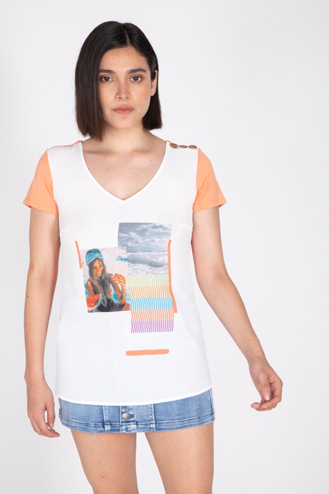 POLERA MANGA CORTA