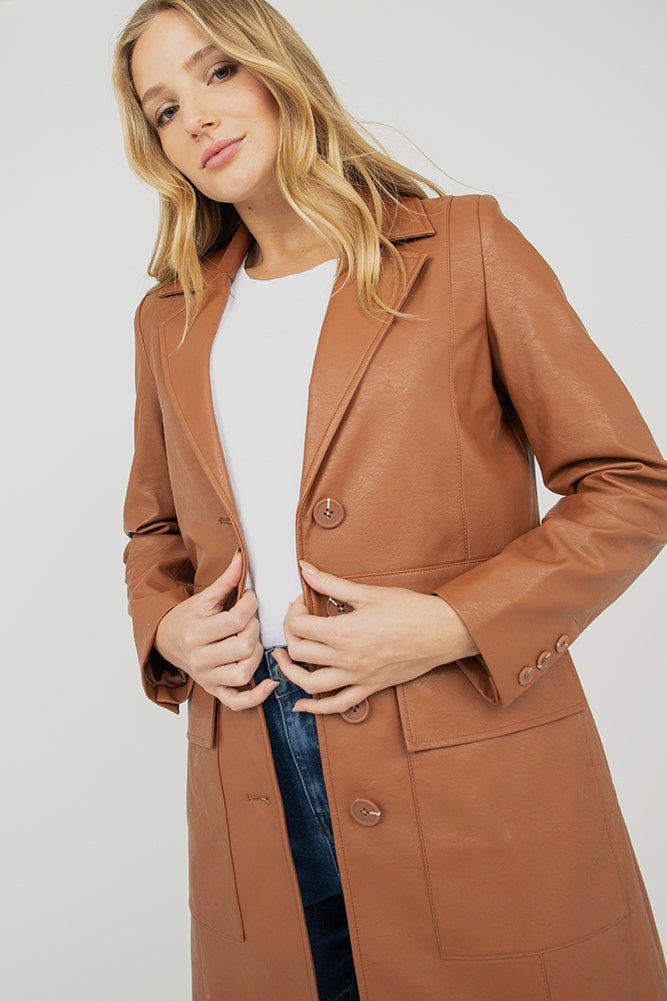 IMPERMEABLE (TRENCH) LISO