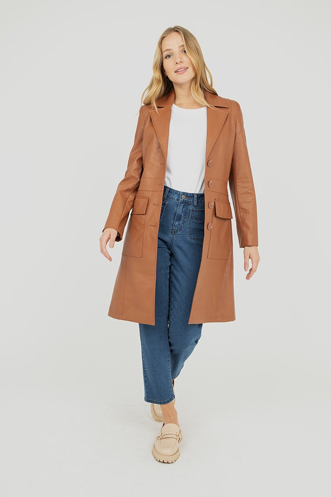 IMPERMEABLE (TRENCH) LISO