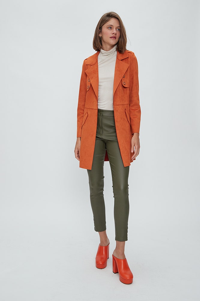 IMPERMEABLE (TRENCH) LISO