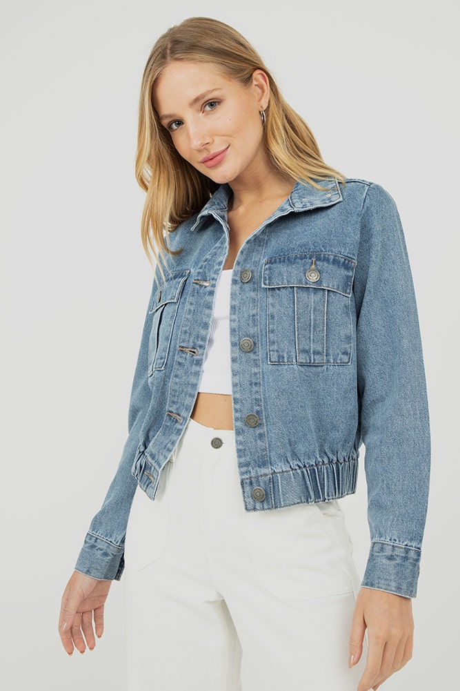 CHAQUETA MEZCLILLA